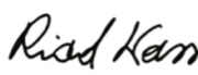 Riad Kassis signature