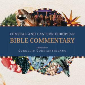 Draft front cover for the Central and Eastern European Bible Commentary